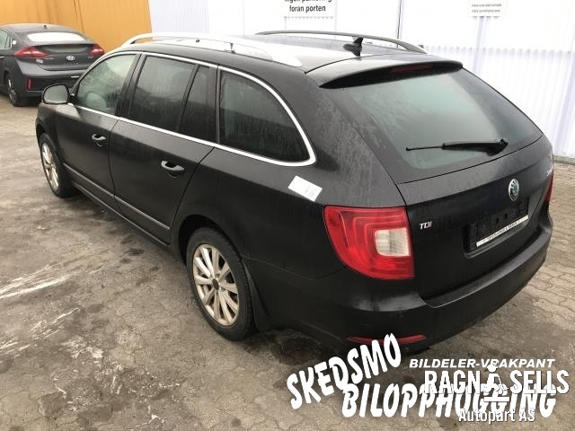 Škoda Superb 2008-2015 (Type II) , Motorkode: CFFB, Girkassekode: PBF