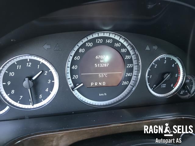 Mercedes E-Klasse 2009-2013 (Fase 1) (W212) (W212), Motorkode: 651924, Girkassekode: 72264608227329