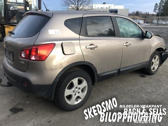 Nissan Qashqai 2010-2014 (Type I, Fase 2) , Motorkode: K9K 1010200Q2F, Girkassekode: 32010JD50A