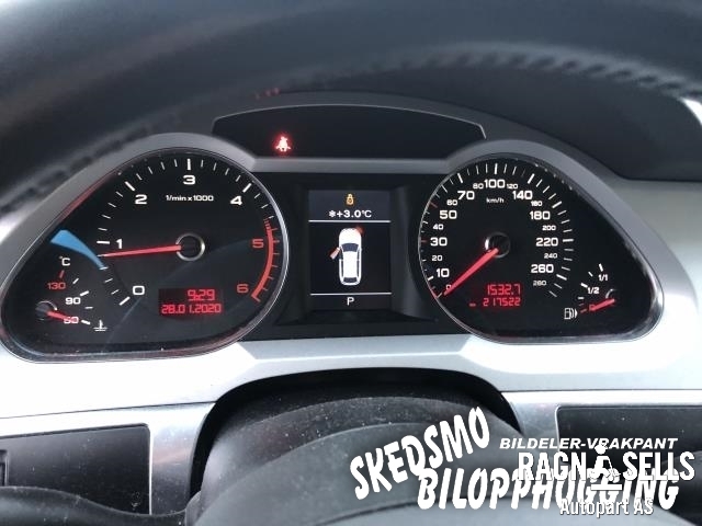 Audi A6, Allroad 2008-2011 (Type II, Fase 2) (C6) (C6), Motorkode: CANC, Girkassekode: LWD