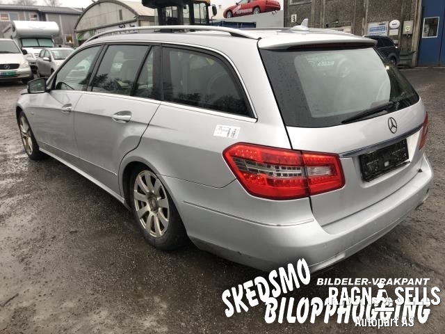 Mercedes E-Klasse 2009-2013 (Fase 1) (W212) (W212), Motorkode: 651924, Girkassekode: 72264608248064