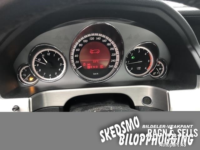 Mercedes E-Klasse 2009-2013 (Fase 1) (W212) (W212), Motorkode: 651924, Girkassekode: 72264608248064