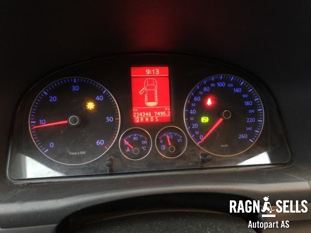VW Touran 2003-2006 (Type I, Fase 1) , Motorkode: BKD, Girkassekode: HXT