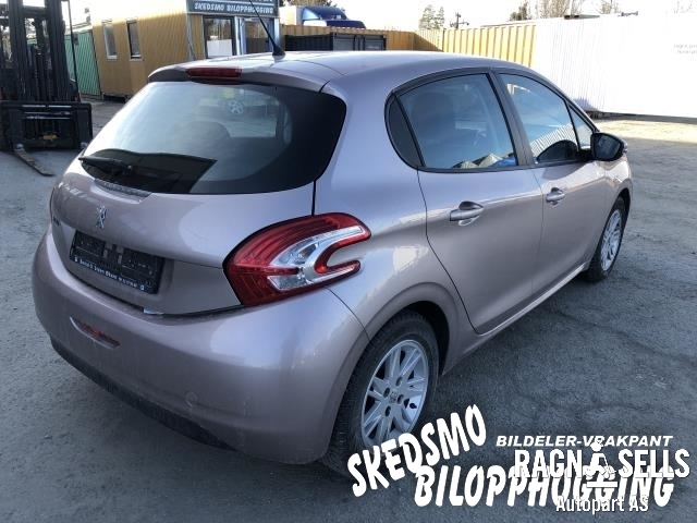 Peugeot 208 2012-2019 (Type I) , Motorkode: 8HP, Girkassekode: DV4C