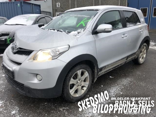Toyota Urban Cruiser 2009-2014 , Motorkode: 1ND-TV, Girkassekode:
