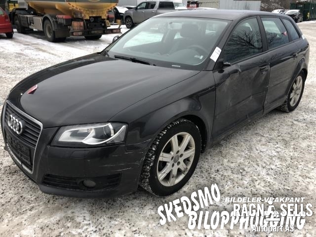 Audi A3 2009-2012 (Type II, Fase 2) , Motorkode: BLS, Girkassekode: KBL