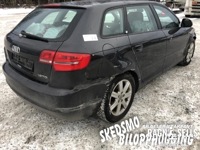 Audi A3 2009-2012 (Type II, Fase 2) , Motorkode: BLS, Girkassekode: KBL