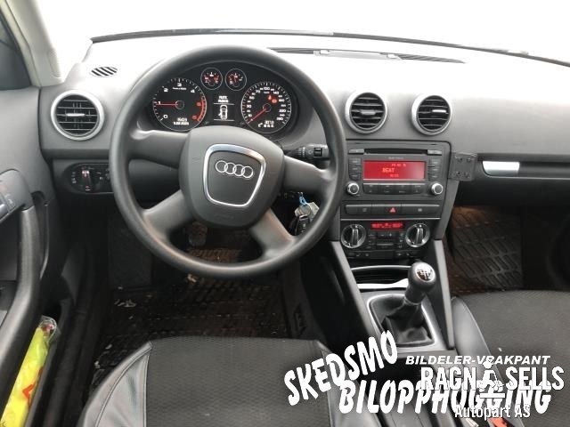 Audi A3 2009-2012 (Type II, Fase 2) , Motorkode: BLS, Girkassekode: KBL