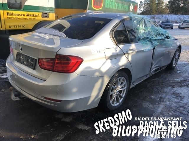 BMW 3-Serie 2012-2018 (F30/F31/F34) (F30/F31/F34), Motorkode: N47D20C, Girkassekode: GA8HP45Z