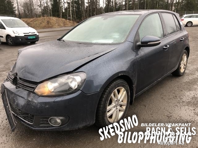 VW Golf VI 2008-2012 , Motorkode: CAYC, Girkassekode: LQN