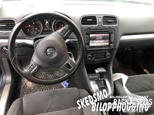 VW Golf VI 2008-2012 , Motorkode: CAYC, Girkassekode: LQN