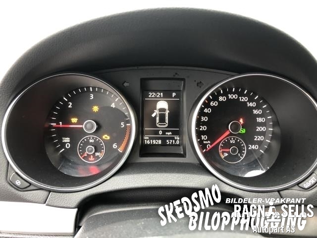 VW Golf VI 2008-2012 , Motorkode: CAYC, Girkassekode: LQN