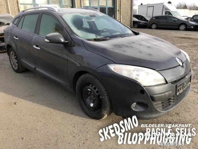 Renault Megane 2009-2016 Type III , Motorkode: K9K N8 (837), Girkassekode: DC4(000)