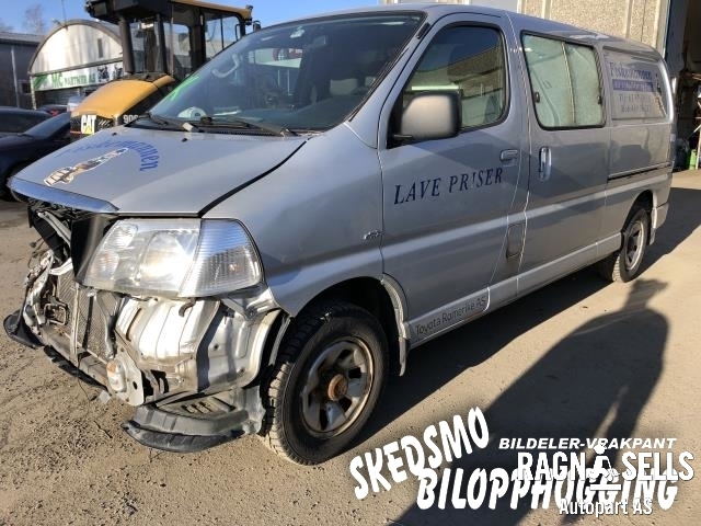 Toyota Hiace 2007-2012 (Fase 3) , Motorkode: 2KD-FTV, Girkassekode: 3303026A61