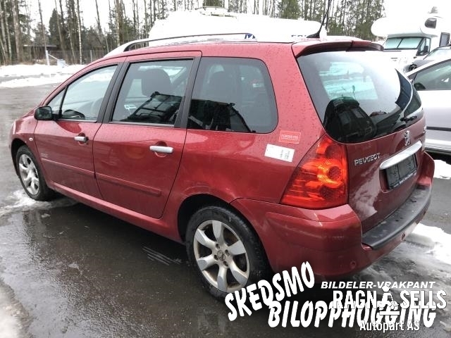 Peugeot 307 2005-2008 (Fase 2) , Motorkode: 9H01, Girkassekode: BE4L