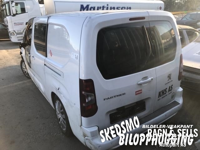Peugeot Partner 2019-->> (Type III) , Motorkode: YHY, Girkassekode: BE4R