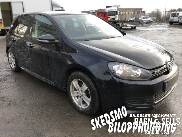 VW Golf VI 2008-2012 , Motorkode: CAYC, Girkassekode: MDZ