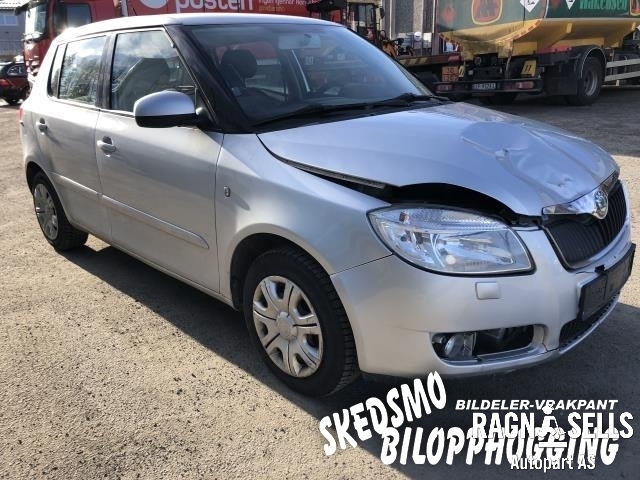 Škoda Fabia 2007-2010 (Type II, Fase 1) , Motorkode: BZG, Girkassekode: JUS