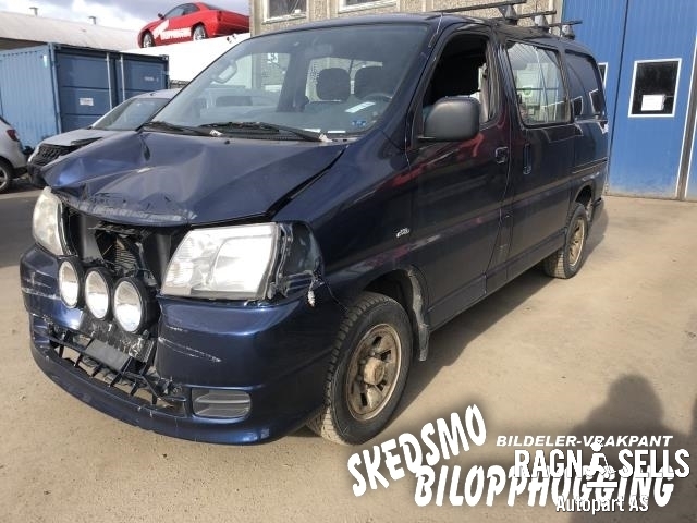 Toyota Hiace 2007-2012 (Fase 3) , Motorkode: 2KD-FTV, Girkassekode: 3303026A60