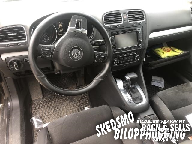 VW Golf VI 2008-2012 , Motorkode: CAYC, Girkassekode: LST