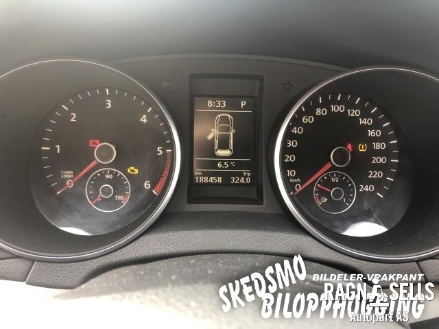 VW Golf VI 2008-2012 , Motorkode: CAYC, Girkassekode: LST