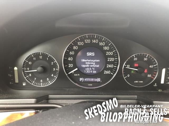 Mercedes E-Klasse 2006-2009 (Fase 2) (W211) (W211), Motorkode: 64682130290254, Girkassekode: 72269907520144