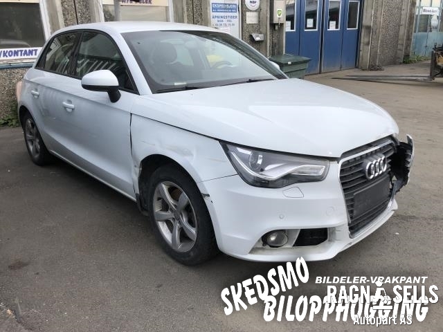 Audi A1 2010-2014 (Type I, Fase 1) , Motorkode: CAXA, Girkassekode: NUA