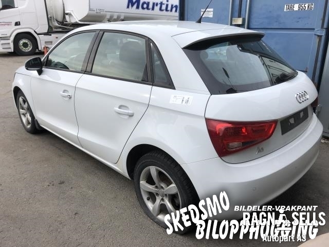 Audi A1 2010-2014 (Type I, Fase 1) , Motorkode: CAXA, Girkassekode: NUA