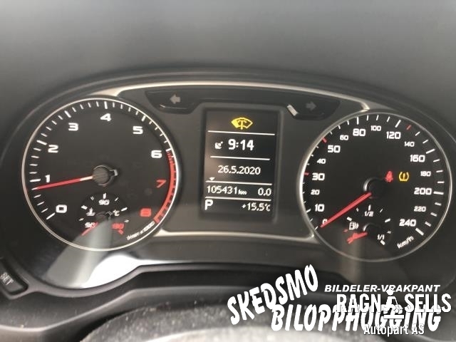 Audi A1 2010-2014 (Type I, Fase 1) , Motorkode: CAXA, Girkassekode: NUA
