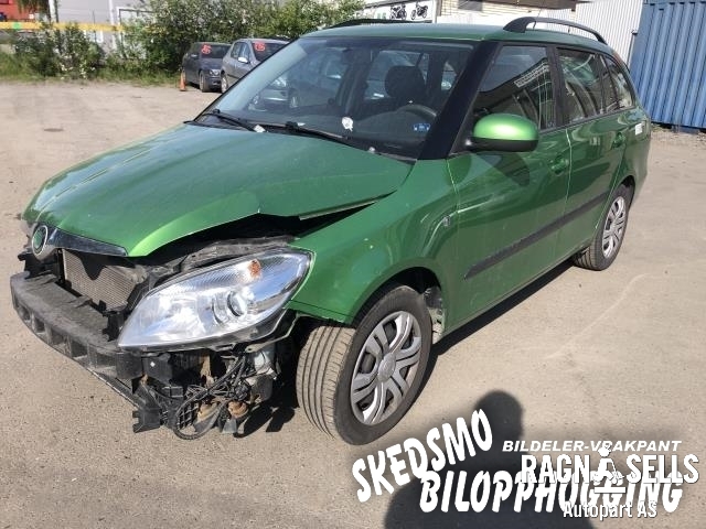 Škoda Fabia 2010-2014 (Type II, Fase 2) , Motorkode: CBZB, Girkassekode: MPU
