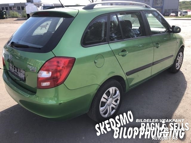 Škoda Fabia 2010-2014 (Type II, Fase 2) , Motorkode: CBZB, Girkassekode: MPU