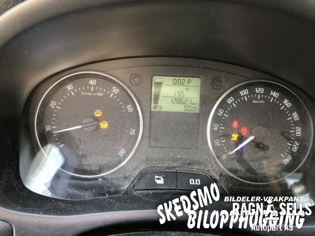 Škoda Fabia 2010-2014 (Type II, Fase 2) , Motorkode: CBZB, Girkassekode: MPU