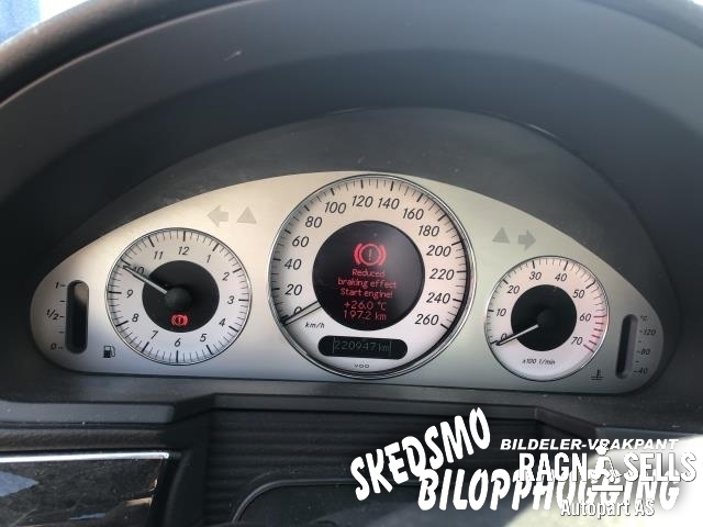 Mercedes E-Klasse 2002-2006 (Fase 1) (W211) (W211), Motorkode: 112 954, Girkassekode: 