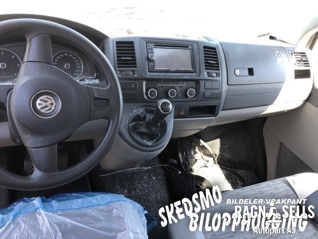 VW Transporter / Caravelle 2009-2015 (Fase 2) (T5) (T5), Motorkode: CAAC, Girkassekode: KQK