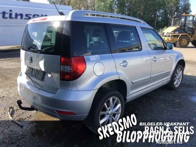 Škoda Yeti 2014-2017 (Fase 2) , Motorkode: CBZB, Girkassekode: PWD
