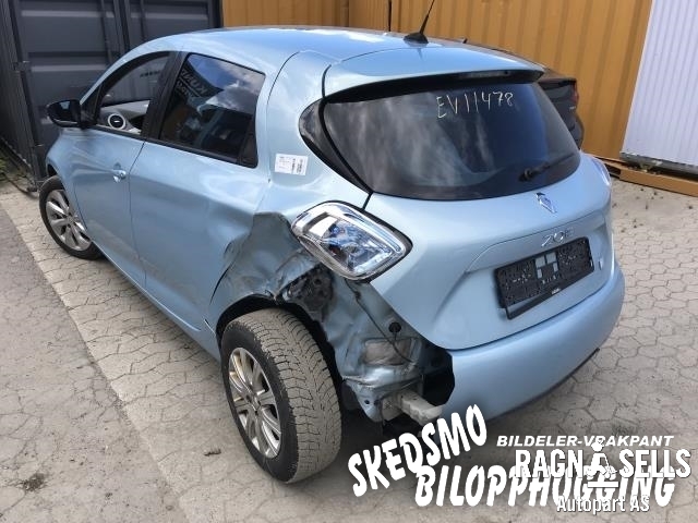 Renault Zoe 2013-2019 (Fase 1) , Motorkode: 5AM 450| 5AQ 601, Girkassekode: 