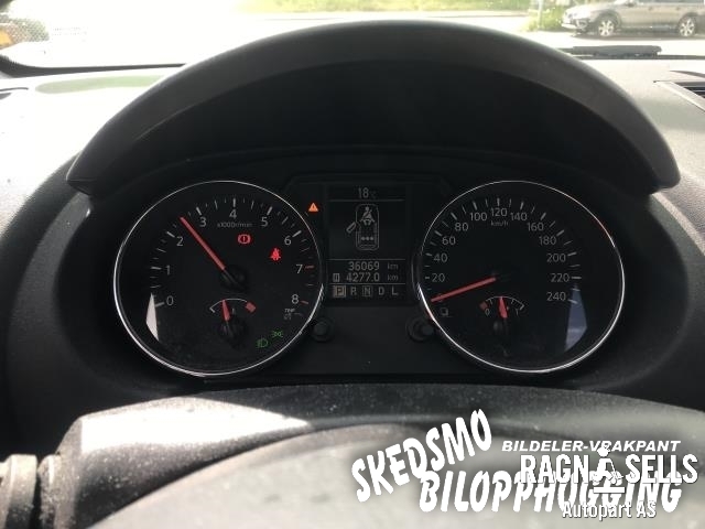 Nissan Qashqai 2010-2014 (Type I, Fase 2) , Motorkode: HR16, Girkassekode: MCVT