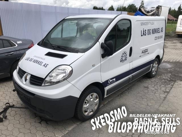 Renault Trafic 2006-2014 , Motorkode: M9R (692), Girkassekode: PF6 (026) – C125947