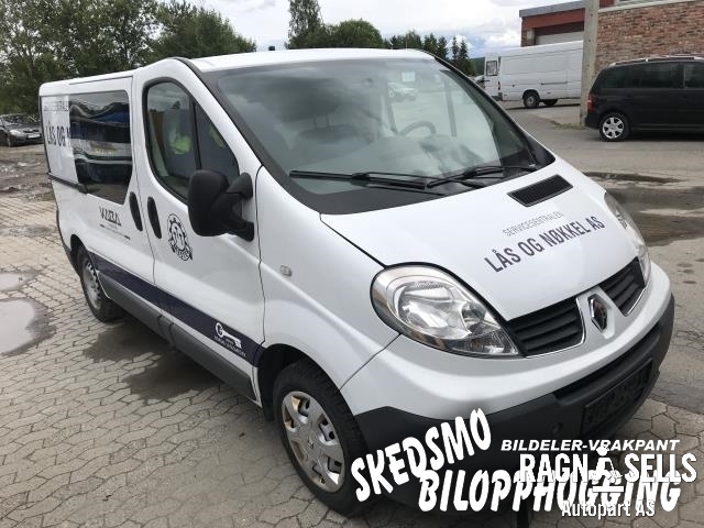 Renault Trafic 2006-2014 , Motorkode: M9R (692), Girkassekode: PF6 (026) – C125947
