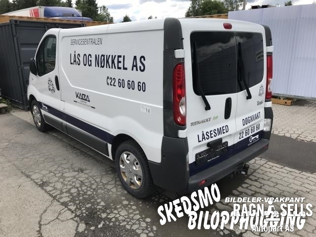 Renault Trafic 2006-2014 , Motorkode: M9R (692), Girkassekode: PF6 (026) – C125947