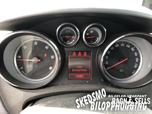 Opel Meriva B 2010-2017 , Motorkode: A17DT, Girkassekode: AF40-6