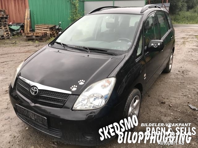 Toyota Verso 2002-2004 (COROLLA) (COROLLA), Motorkode: 3ZZ-FE, Girkassekode: 