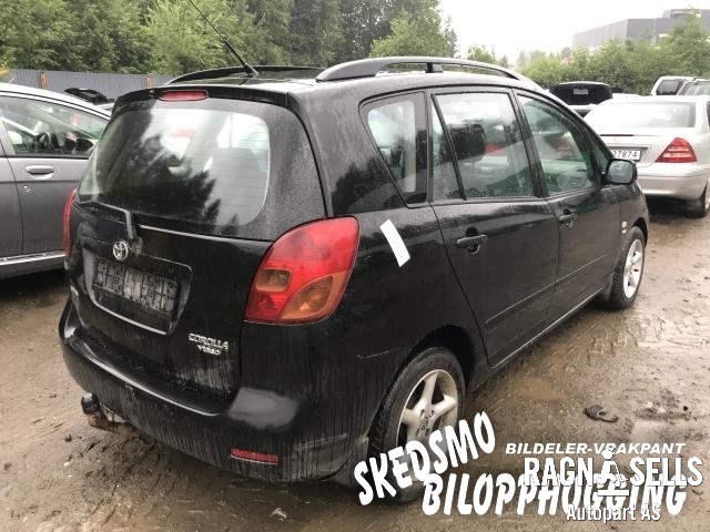 Toyota Verso 2002-2004 (COROLLA) (COROLLA), Motorkode: 3ZZ-FE, Girkassekode: 