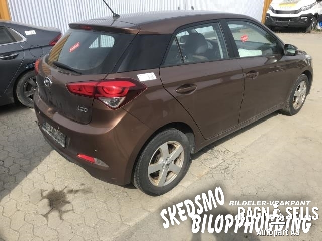 Hyundai i20 2015-2020 (Type II) , Motorkode: G4LA-6, Girkassekode: T2BB
