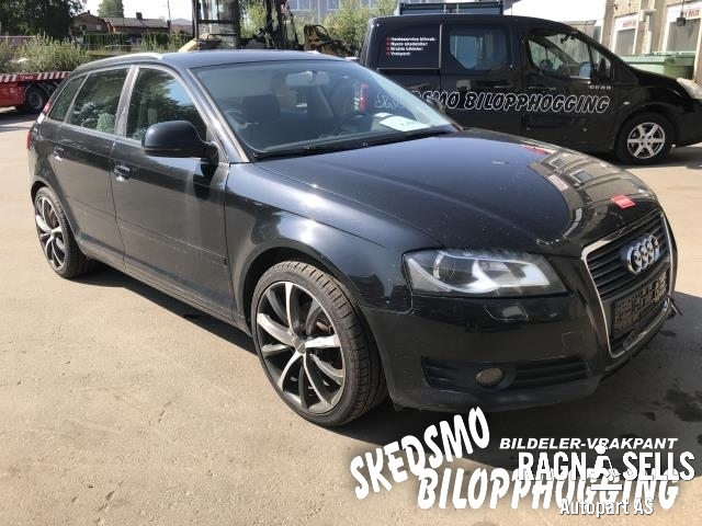 Audi A3 2009-2012 (Type II, Fase 2) , Motorkode: CAXC, Girkassekode: LKM