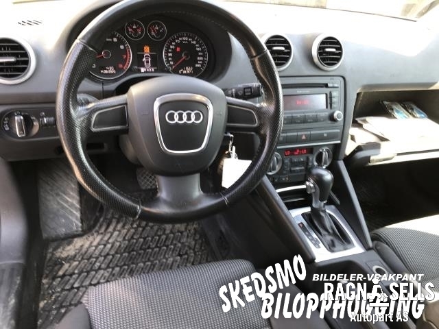 Audi A3 2009-2012 (Type II, Fase 2) , Motorkode: CAXC, Girkassekode: LKM