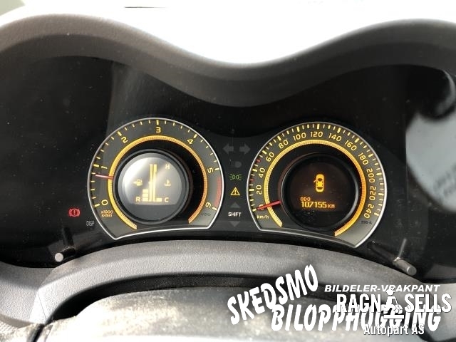 Toyota Auris 2007-2010 (Type I, Fase 1) , Motorkode: 1ND-TV, Girkassekode: