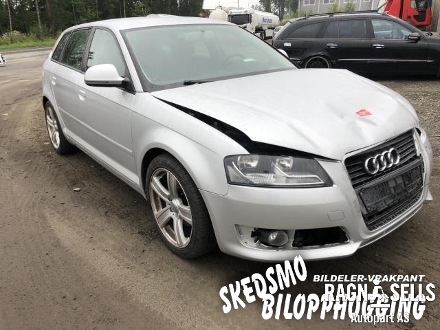 Audi A3 2009-2012 (Type II, Fase 2) , Motorkode: BLS, Girkassekode: KBL