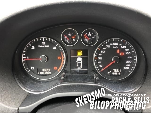 Audi A3 2009-2012 (Type II, Fase 2) , Motorkode: BLS, Girkassekode: KBL