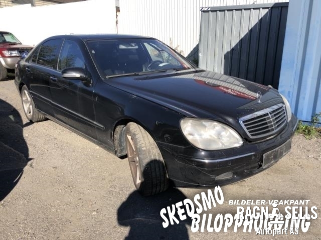 Mercedes S-Klasse 1999-2005 (W220) (W220), Motorkode: 62896040007290, Girkassekode: 72263902982098